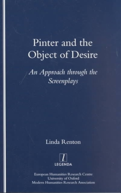 Pinter and the Object of Desire : An Approach Through the Screenplays, Paperback / softback Book