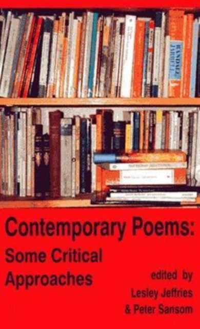 Contemporary Poems : Some Critical Approaches, Paperback / softback Book