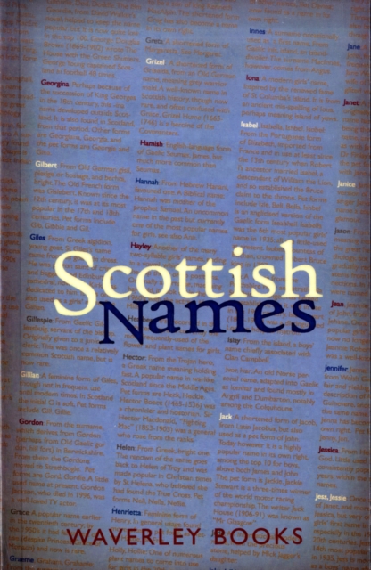 Scottish Names, Paperback / softback Book