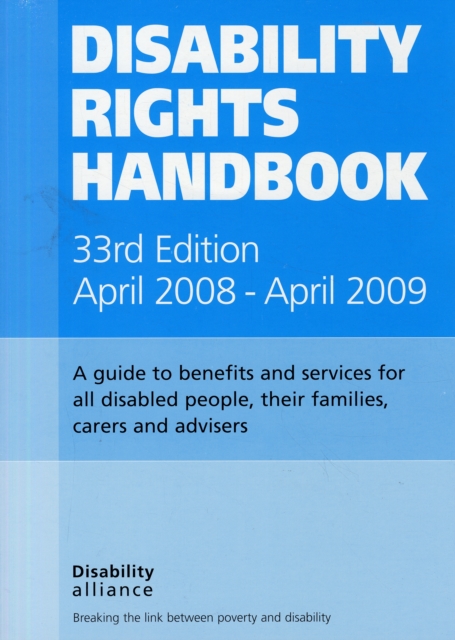 Disability Rights Handbook, Paperback Book