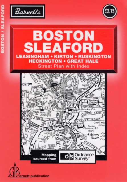 Boston Street Plan, Sheet map, folded Book