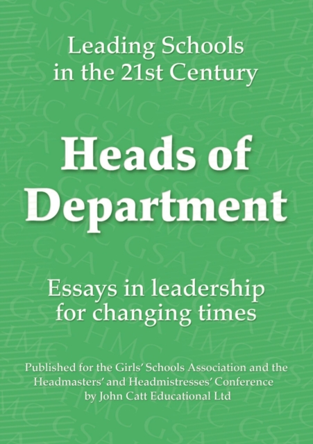 Heads of Department, Paperback / softback Book