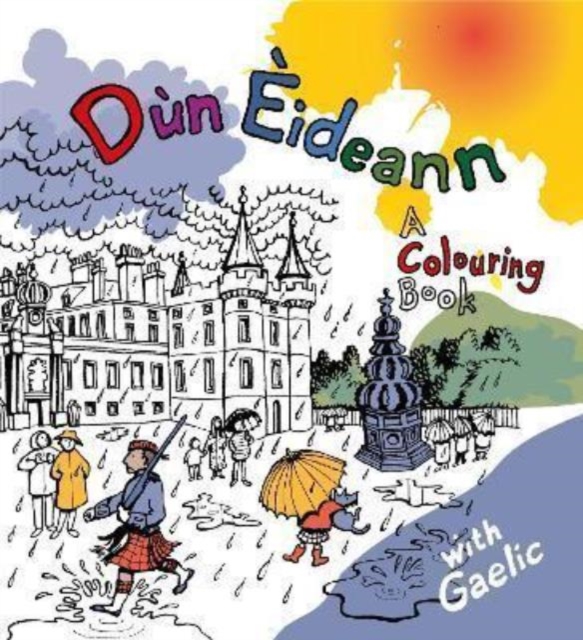 Dun Eideann : A Colouring Book, Paperback / softback Book