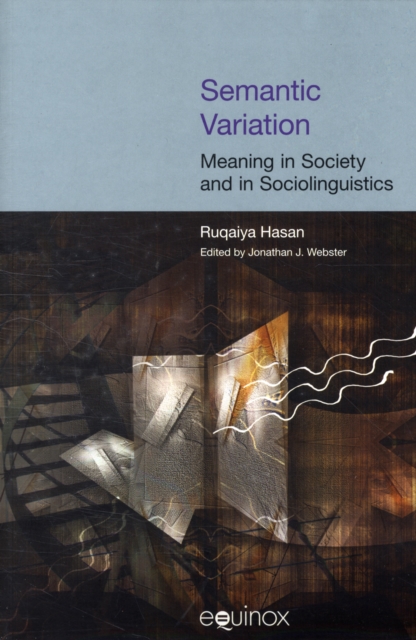 Semantic Variation : Meaning in Society, Paperback / softback Book