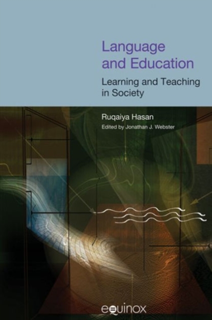 Language and Education : Learning and Teaching in Society, Hardback Book