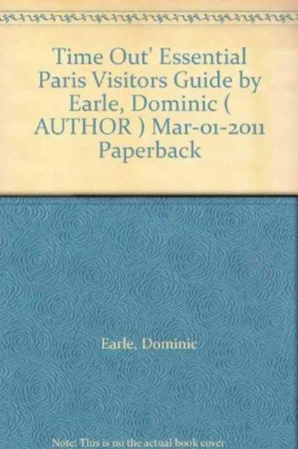 "Time Out'" Essential Paris Visitors Guide, Paperback Book