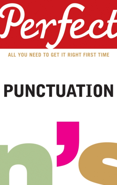 Perfect Punctuation, Paperback / softback Book