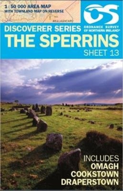 The Sperrins, Sheet map, folded Book