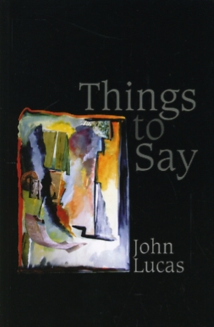 Things to Say, Paperback / softback Book