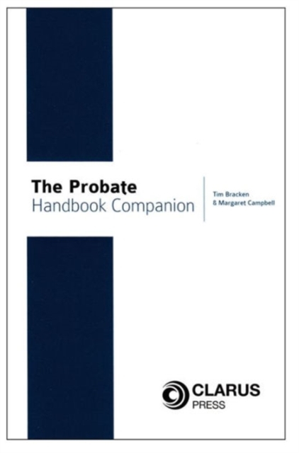The Probate Handbook Companion, Book Book