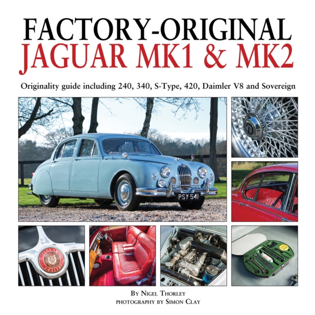 Factory-Original Jaguar Mk I & Mk II, Hardback Book