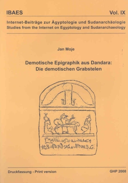 Demotische Epigraphik aus Dandara, Paperback / softback Book