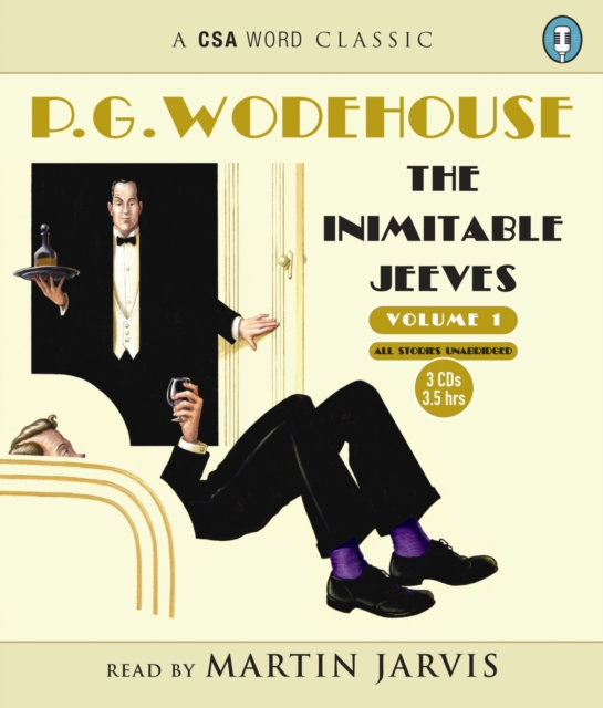 The Inimitable Jeeves : Volume 1, CD-Audio Book