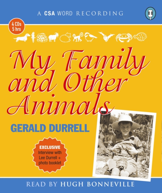 My Family and Other Animals, CD-Audio Book