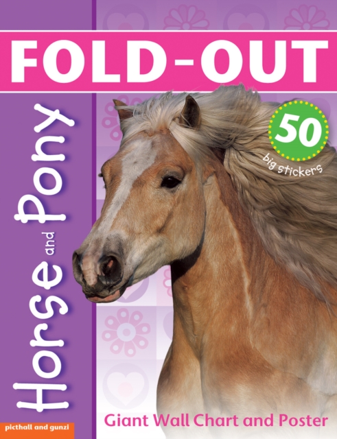 Fold-Out Poster Sticker Book: Horse & Pony, Fold-out book or chart Book