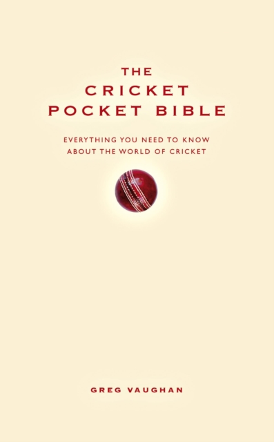 The Cricket Pocket Bible, EPUB eBook