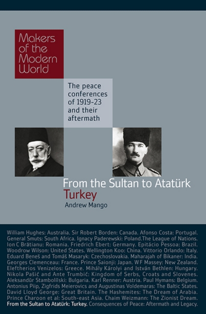 From the Sultan to Ataturk : Turkey, EPUB eBook