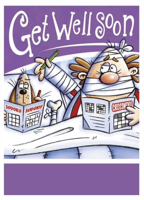 Get Well Soon Puzzle: Crossword and Sudoku Combo, Novelty book Book