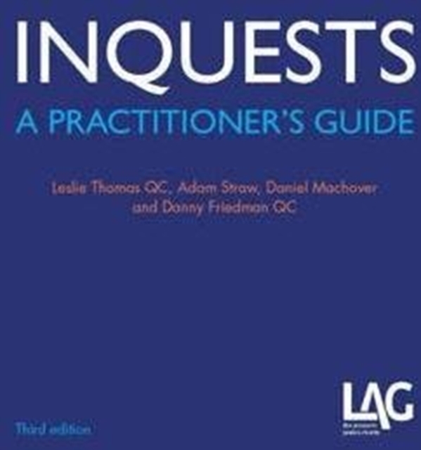 Inquests : A Practitioner's Guide, Paperback / softback Book
