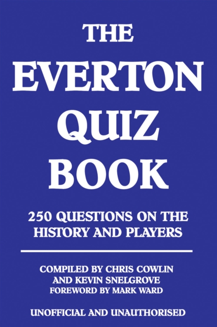 The Everton Quiz Book, PDF eBook