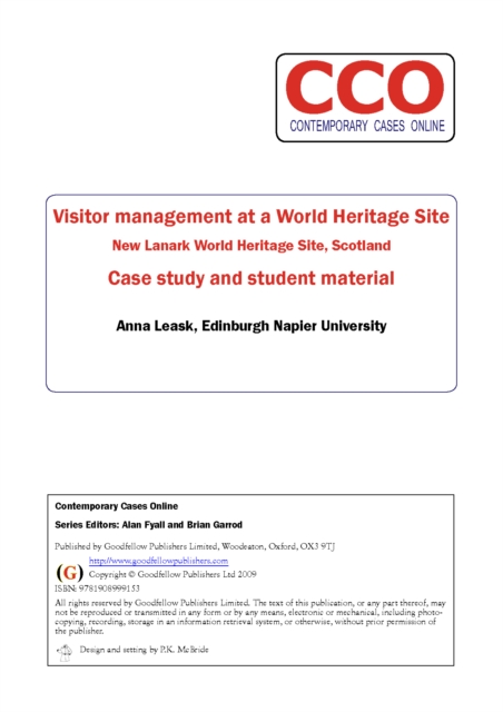 World Heritage Site Designation: New Lanark World Heritage Site, Scotland, PDF eBook