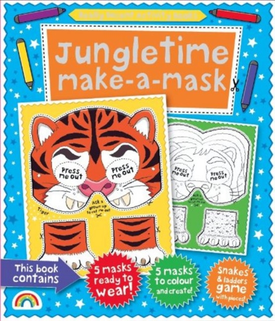 Make-a-Mask Jungletime!, Novelty book Book