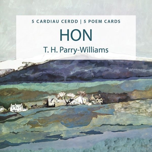 Pecyn Cardiau Cerdd Hon/Hon Poem Cards Pack, Record book Book