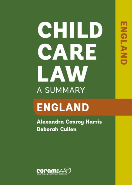 Child Care Law: England 7th Edition, Paperback / softback Book