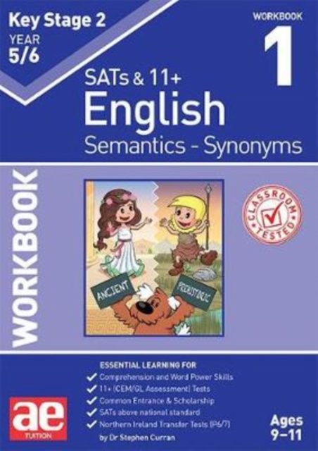 KS2 Semantics Year 5/6 Workbook 1 - Synonyms, Paperback / softback Book
