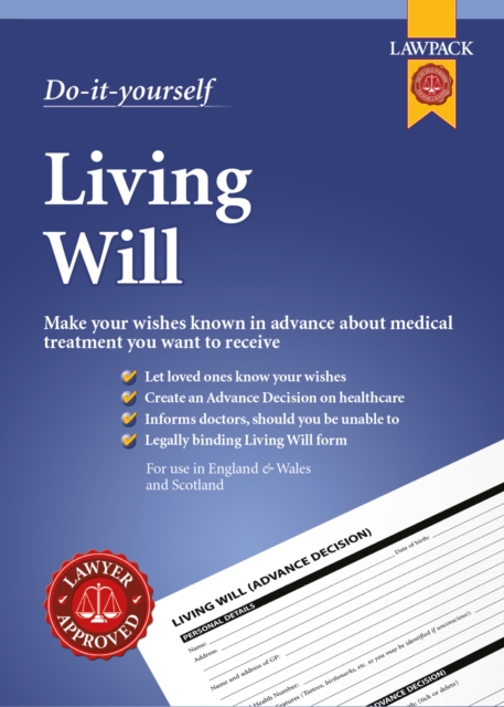 Do-it-Yourself Living Will : Make your wishes known in advance about medical treatment you want to receive, Multiple-component retail product Book