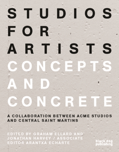 Studios for Artists : Concepts and Concrete, Paperback / softback Book