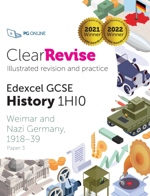 ClearRevise Edexcel GCSE History 1HI0 : Weimar and Nazi Germany 1918-39, Paperback / softback Book