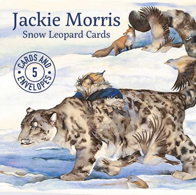 Jackie Morris Snow Leopard Cards Pack, Record book Book