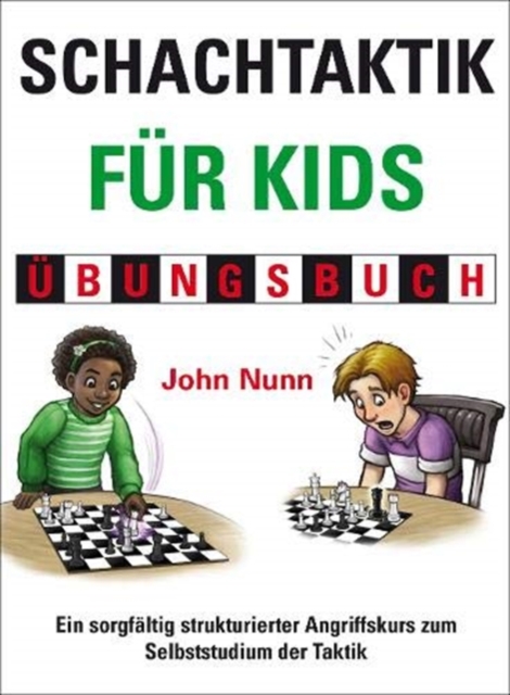 Schachtaktik fur Kids Ubungsbuch, Hardback Book