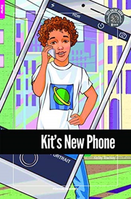 Kit's New Phone - Foxton Reader Starter Level (300 Headwords A1) with free online AUDIO, Paperback / softback Book