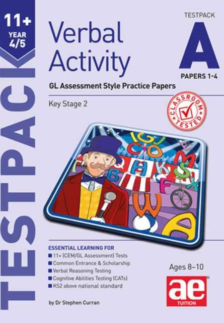 11+ Verbal Activity Year 4/5 Testpack A Papers 1-4, Undefined Book