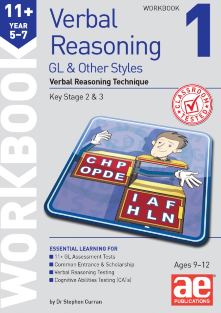 11+ Verbal Reasoning Year 5-7 GL & Other Styles Workbook 1 : Verbal Reasoning Technique, Paperback / softback Book