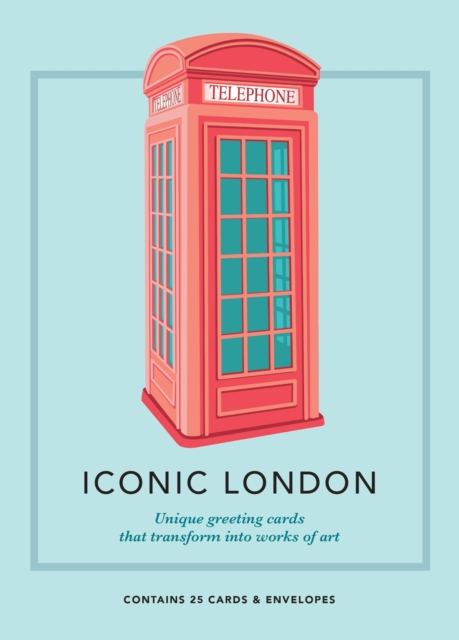 Iconic London : Unique greeting cards that transform into works of art, Postcard book or pack Book