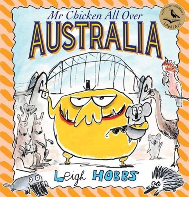 Mr Chicken All Over Australia, Hardback Book