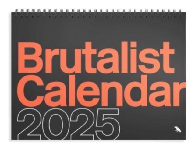 Brutalist Calendar 2025, Calendar Book