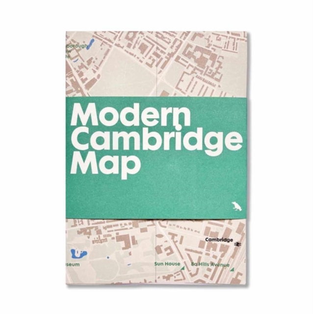 Modern Cambridge Map : Guide to modern architecture in Cambridge, Sheet map, folded Book