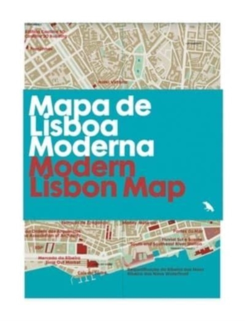 Modern Lisbon Map : Mapa de Lisboa Moderna, Sheet map, folded Book