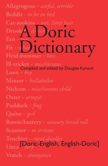 A Doric Dictionary, Paperback / softback Book