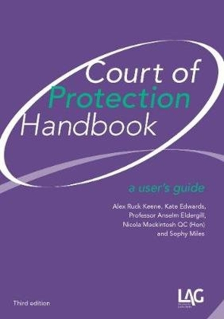 Court of Protection Handbook : a user's guide, Paperback / softback Book