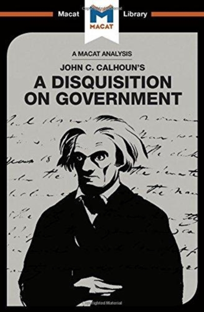 A Disquisition on Government, Hardback Book