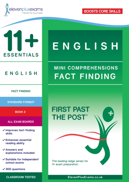 11+ Essentials English: Mini-Comprehensions Fact-Finding Book 1, Paperback / softback Book