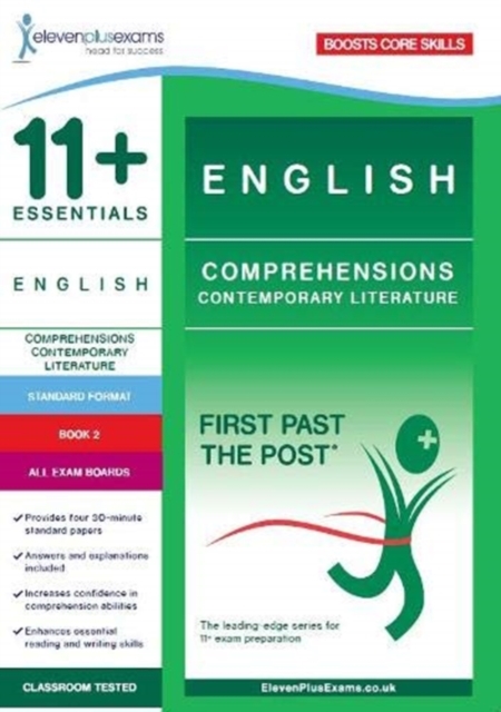 9781912364268 : 11+ Essentials English: Comprehensions Contemporary Literature Book 2 (Standard Format), Paperback / softback Book