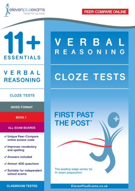 11+ Essentials Verbal Reasoning: Cloze Tests Book 1, Paperback / softback Book