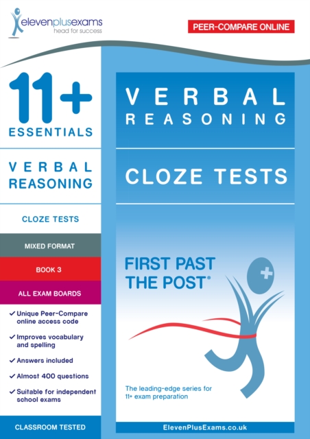 11+ Essentials Verbal Reasoning: Cloze Tests Book 3, Paperback / softback Book