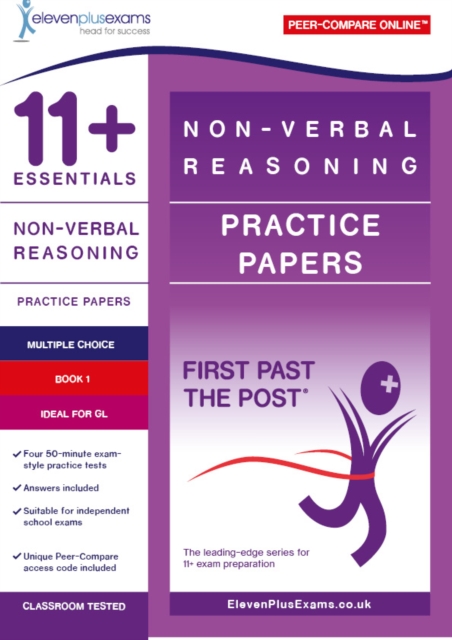 11+ Essentials Non-verbal Reasoning Practice Papers Book 1, Paperback / softback Book